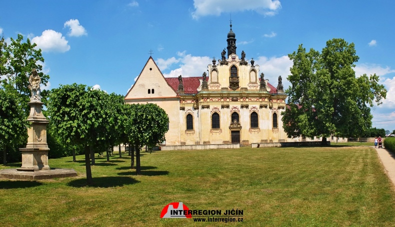 Panorama Mnichovo Hradiště zámek