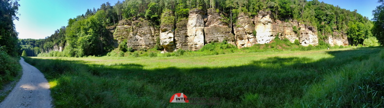 Panorama z hradu Brada