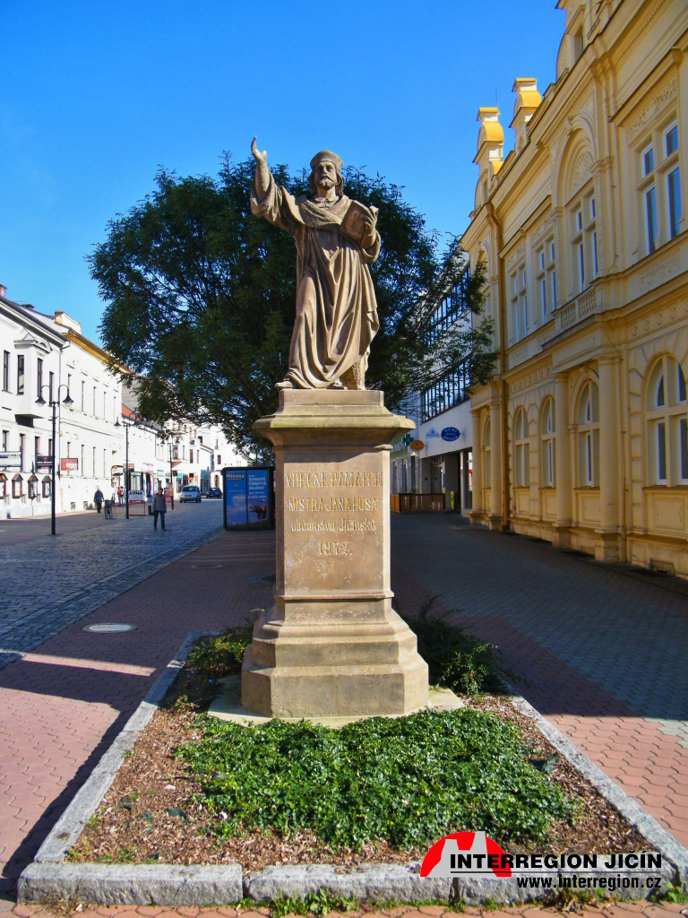 Pomík Mistra Jana Husa - Jičín