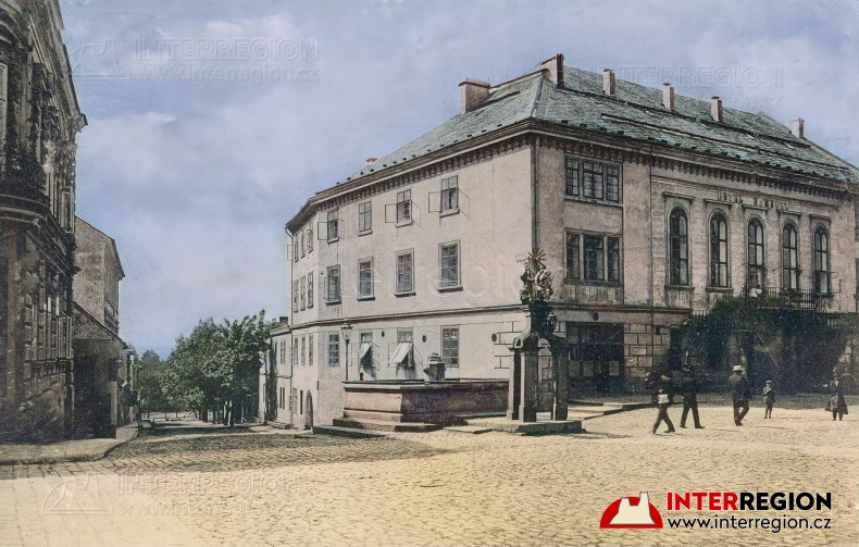 Jičín - sousoší Nejsvětější Trojice