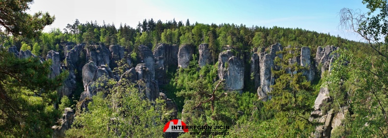 Všetečkova vyhlídka - panorama