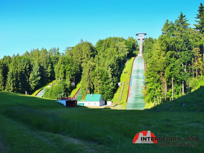 Rozhledna skokanský můstek 70 - Lomnice nad Popelkou