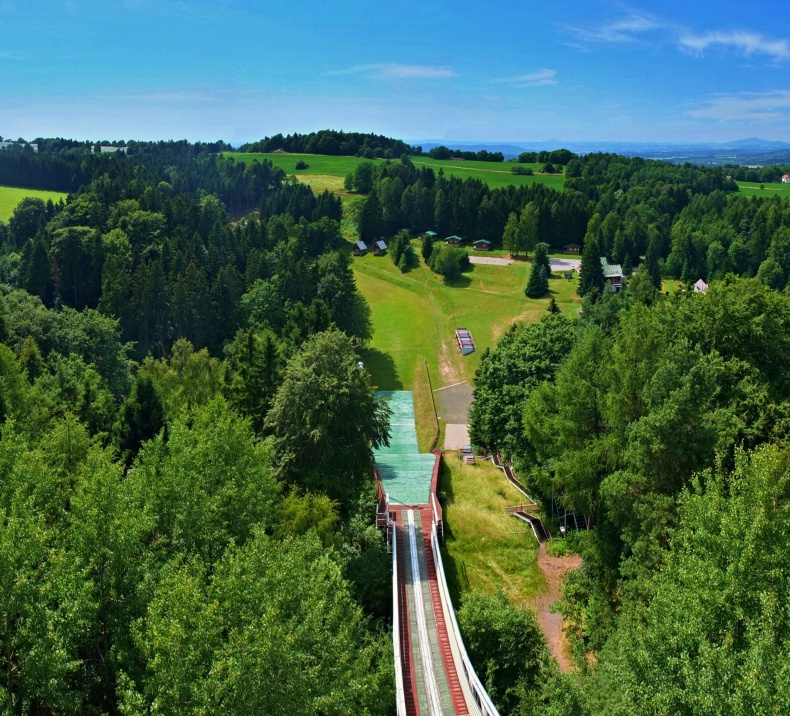 Panorama - Skokanský můstek - K70 - Lomnice nad Popelkou