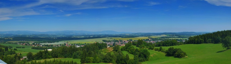 Panorama - Skokanský můstek - K70 - Lomnice nad Popelkou