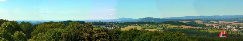 Tábor - rozhledna, panorama