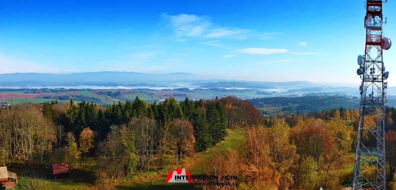 Tábor - rozhledna, panorama