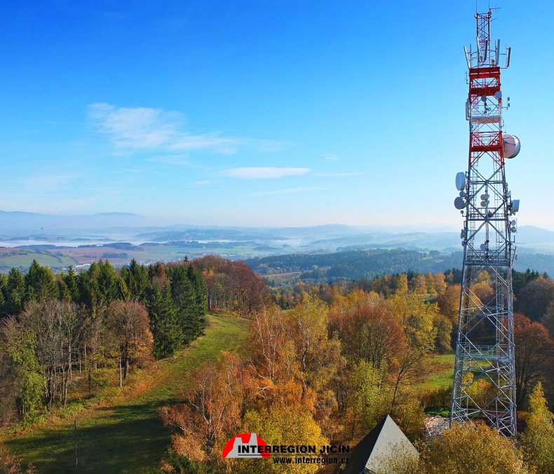 Tábor - rozhledna, panorama