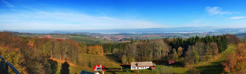 Tábor - rozhledna, panorama