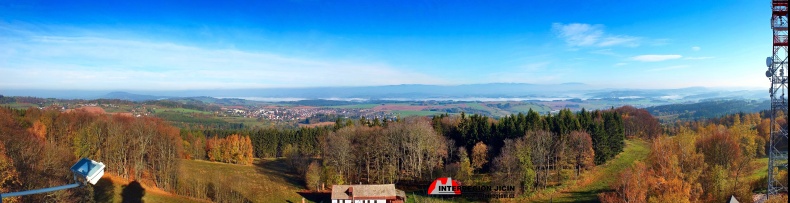 Tábor - rozhledna, panorama